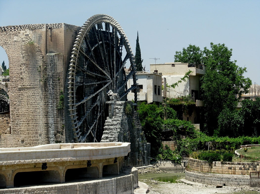 Hama Syria wheel